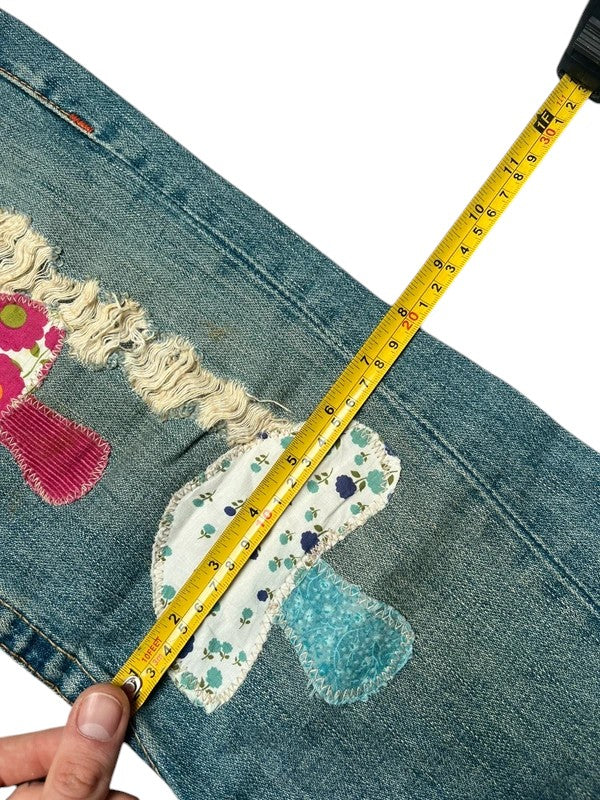 True Religion flared Jeans blau Größe 29