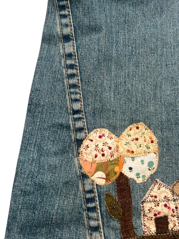 True Religion flared Jeans blau Größe 29