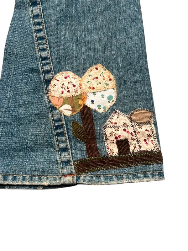 True Religion flared Jeans blau Größe 29