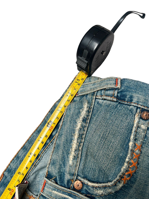 True Religion flared Jeans blau Größe 29