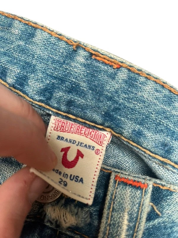True Religion flared Jeans blau Größe 29