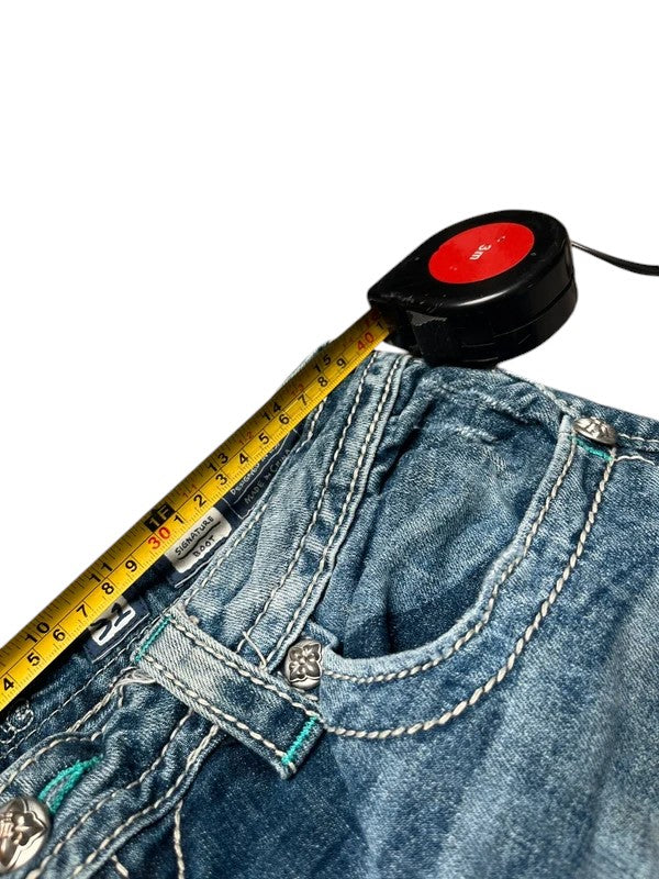 Miss Me flared jeans, blue, size 31