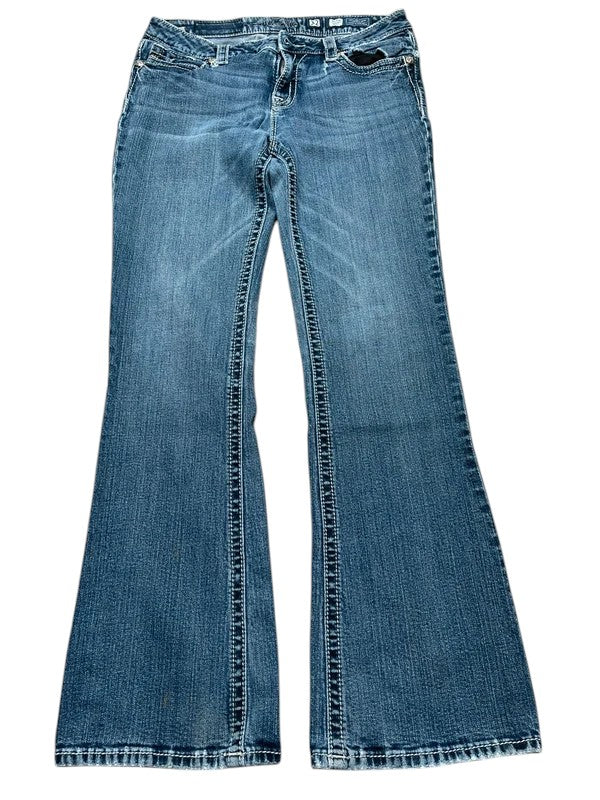 Miss Me flared jeans, blue, size 32