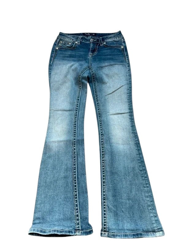 Miss Me Jeans flared blau Größe 26