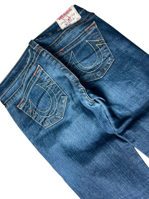 True Religion Jeans flared blau Größe 28