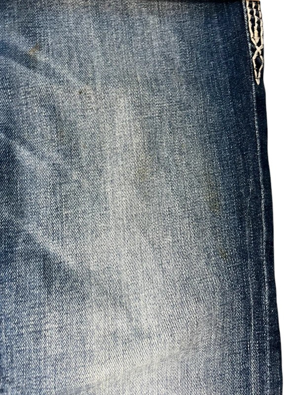 Miss Me Jeans flared blau Größe 34