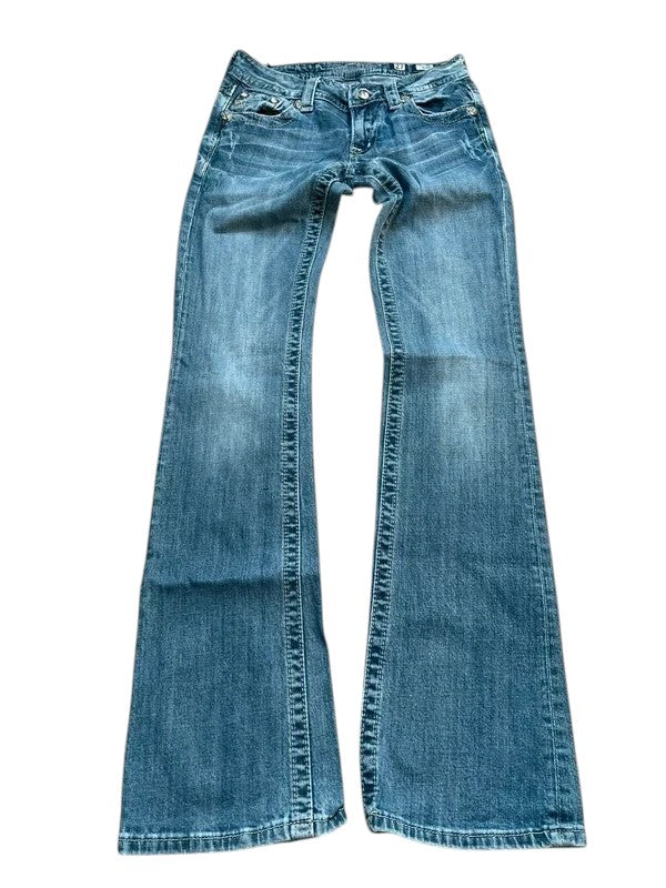 Miss Me flared Jeans blau Größe 27