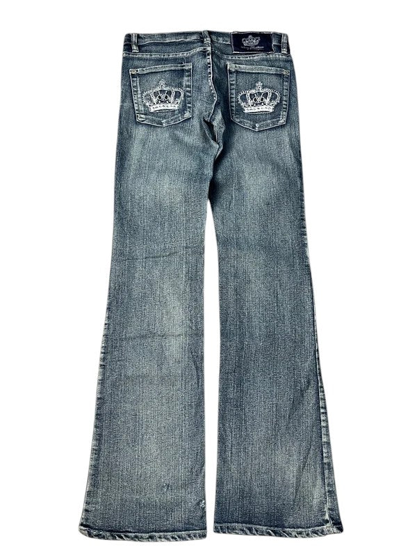 Victoria Beckham Jeans flared blau Größe 27