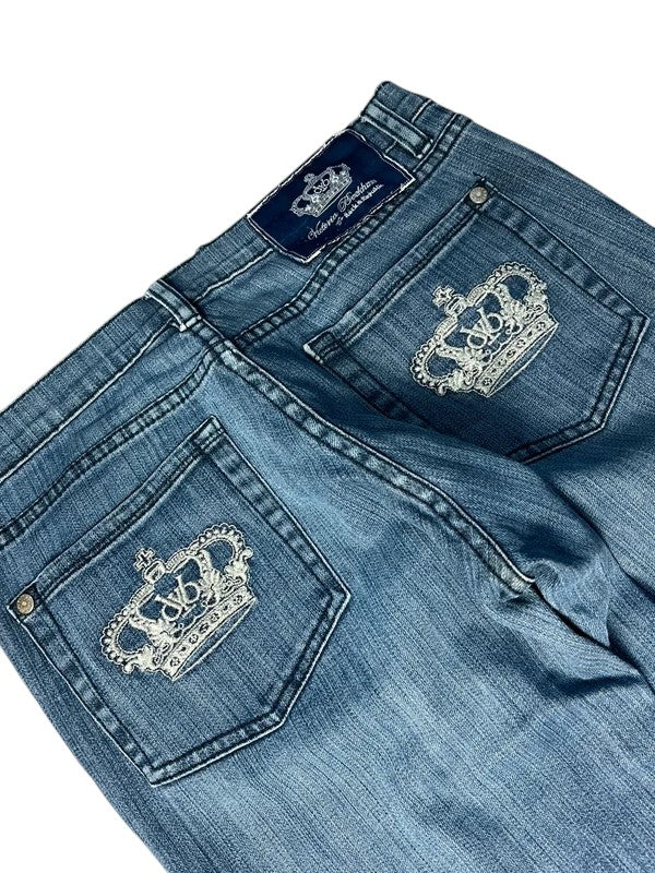 Victoria Beckham Jeans Straight blau Größe S