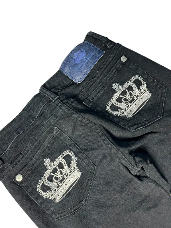 Victoria Beckham Jeans flared schwarz Größe XXS