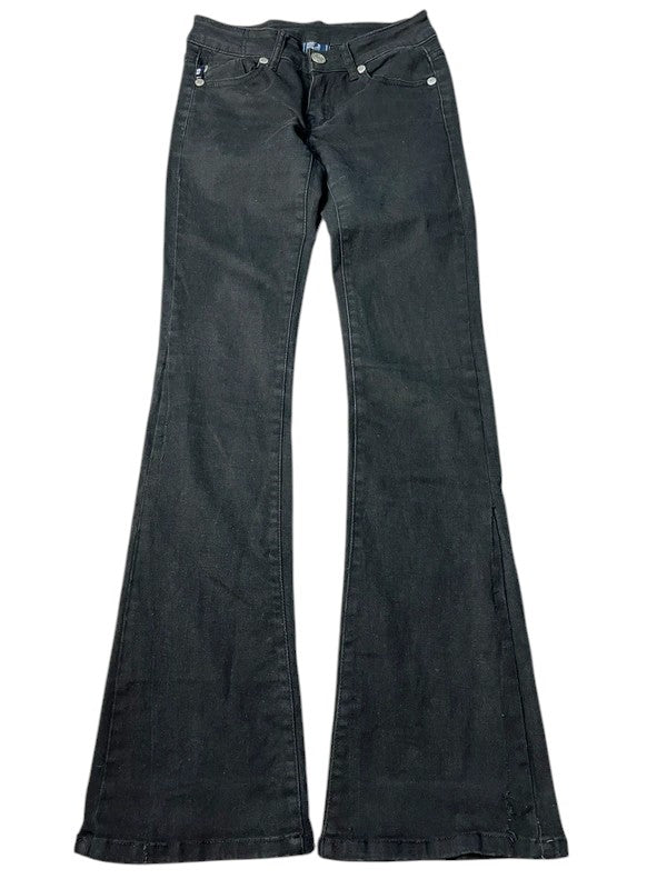 Victoria Beckham Jeans flared schwarz Größe XXS