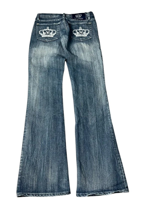Victoria Beckham Jeans flared blau Größe XS