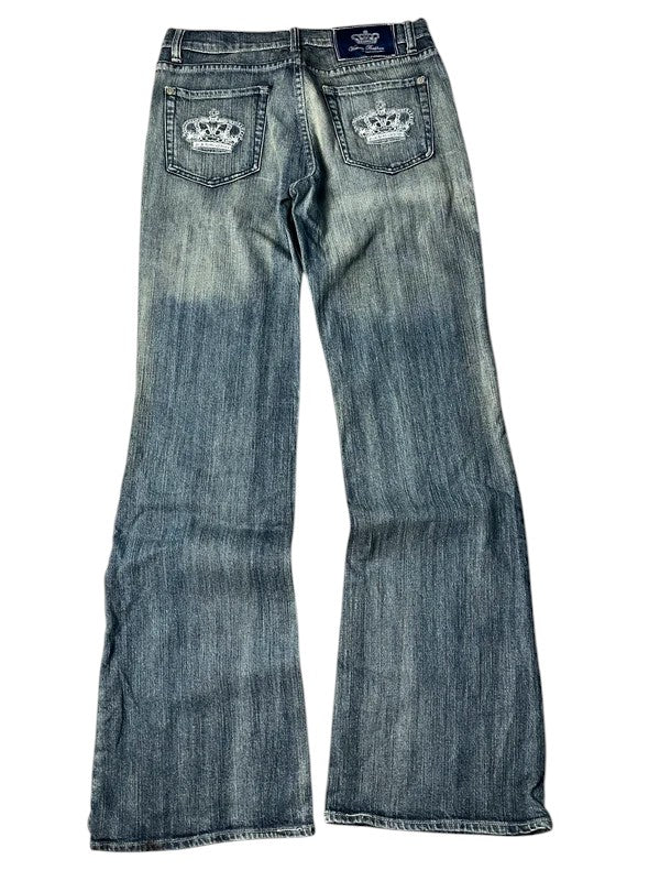 Victoria Beckham Jeans flared blau Größe S