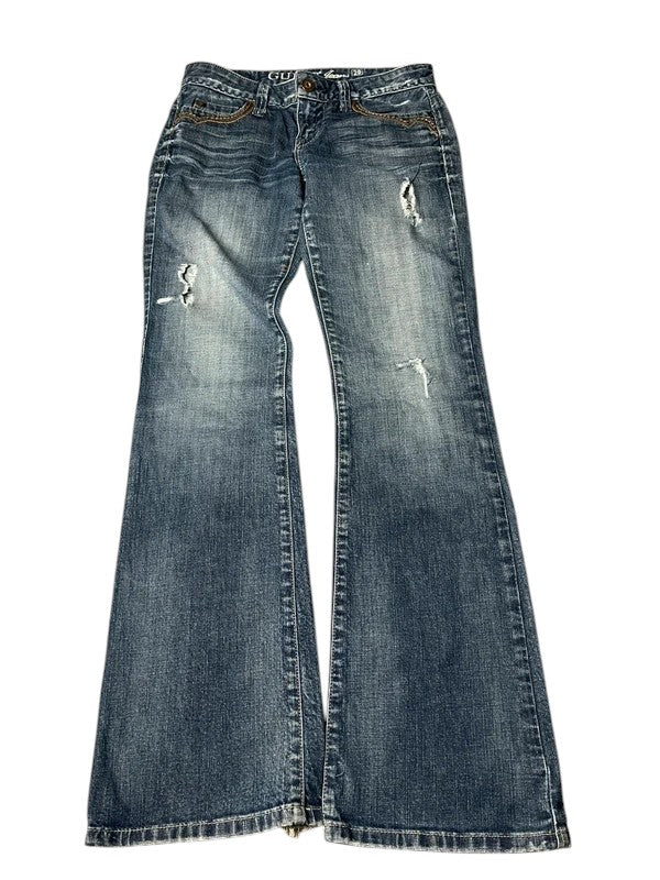 Guess Y2K flared Jeans blau Größe S
