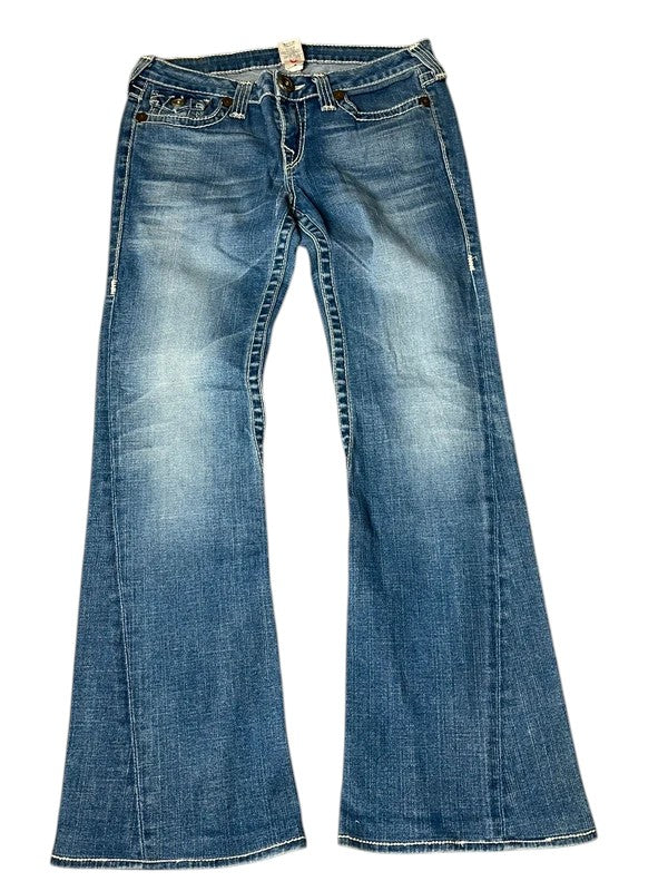 True Religion flared Jeans blau Größe 32