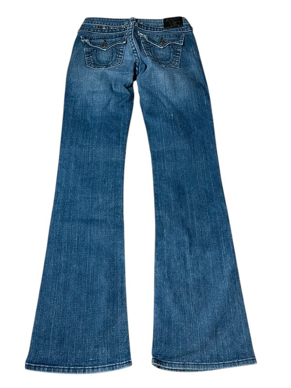 True Religion flared Jeans blau Größe 29