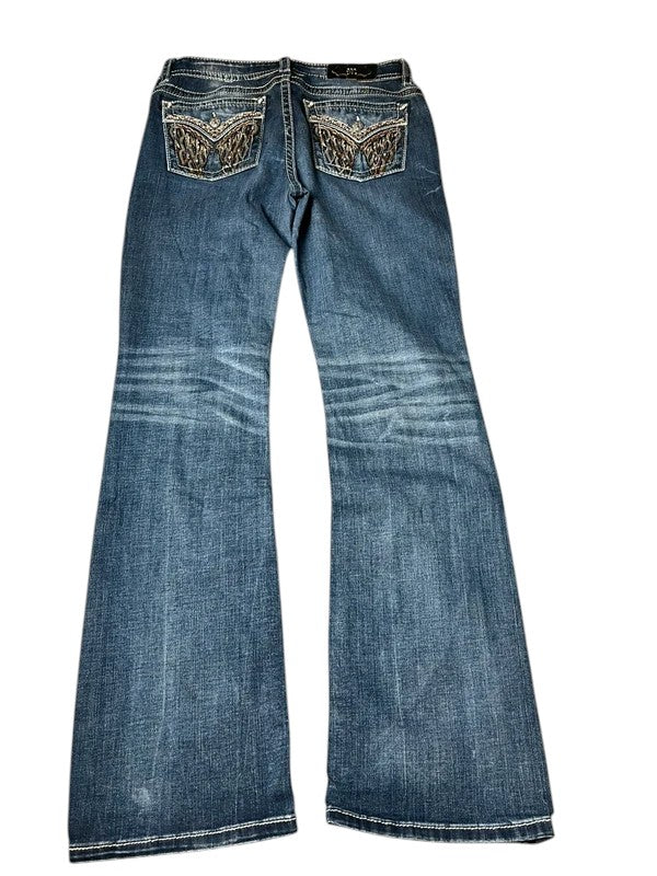 Miss Me flared Jeans blau Größe 31