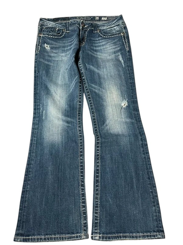 Miss Me flared Jeans blau Größe 32