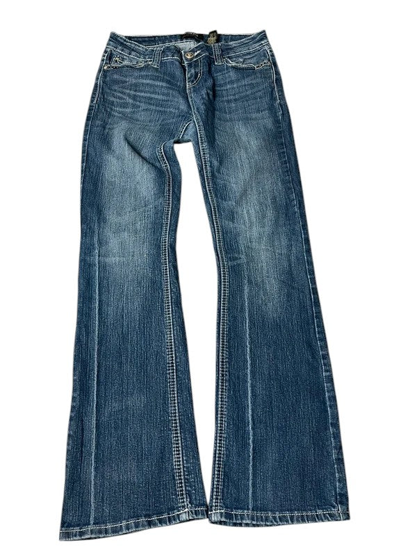 Y2K flared Jeans blau Größe S