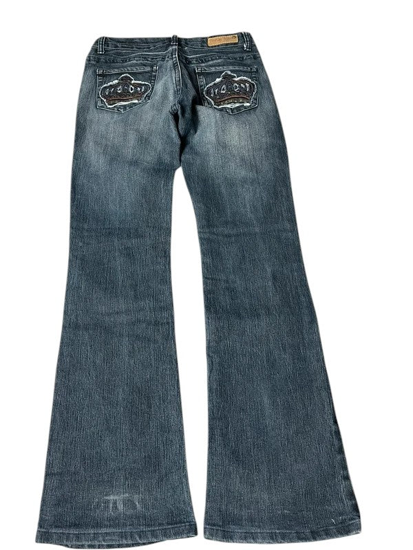 Y2K flared Jeans blau Größe XS