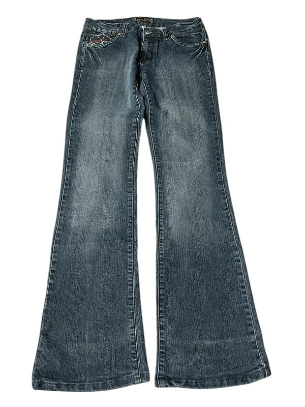 Y2K flared Jeans blau Größe XS