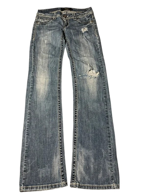 Savi Y2K flared Jeans blau Größe S