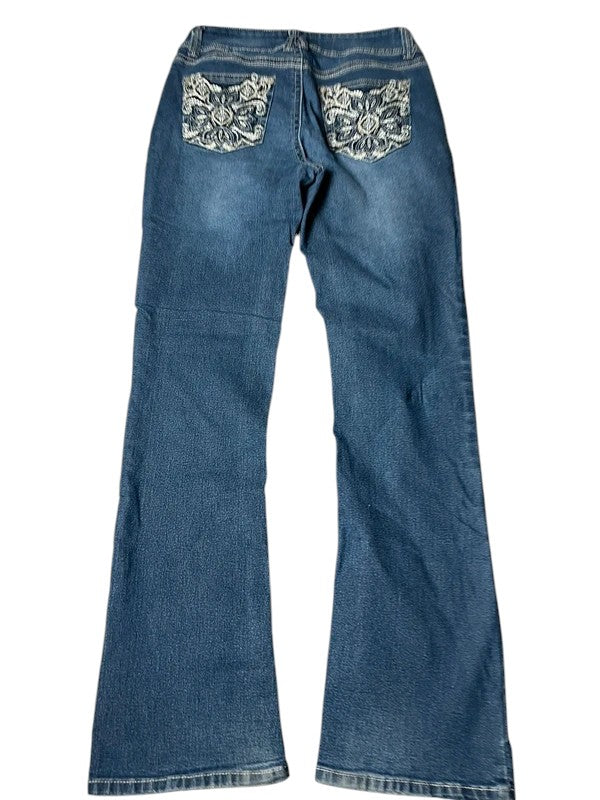 Faded Glory Y2K flared Jeans blau Größe XS