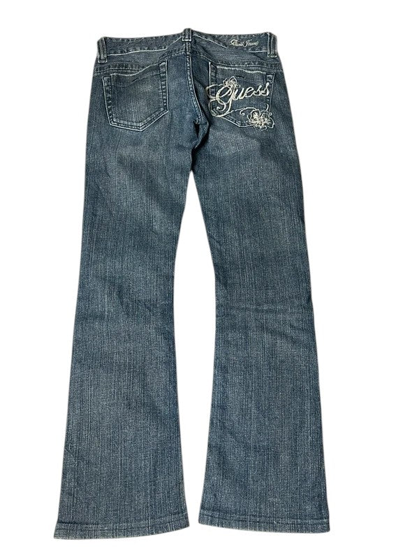 Guess Y2K flared Jeans blau Größe 27