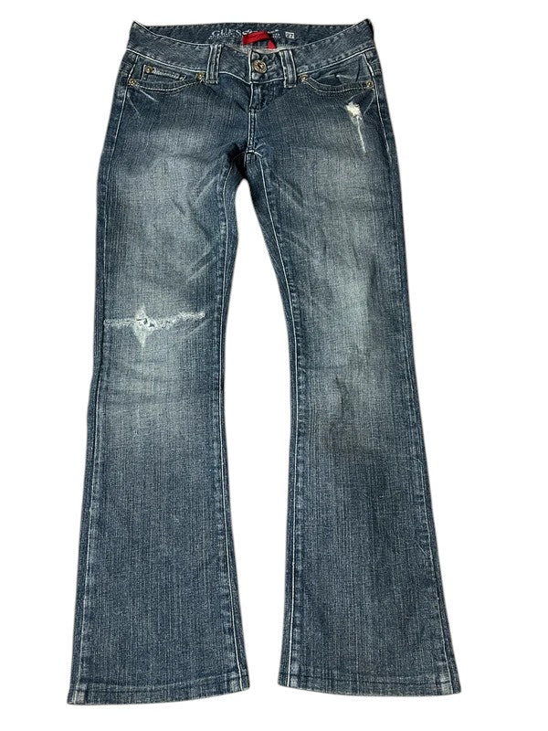 Guess Y2K flared Jeans blau Größe 27