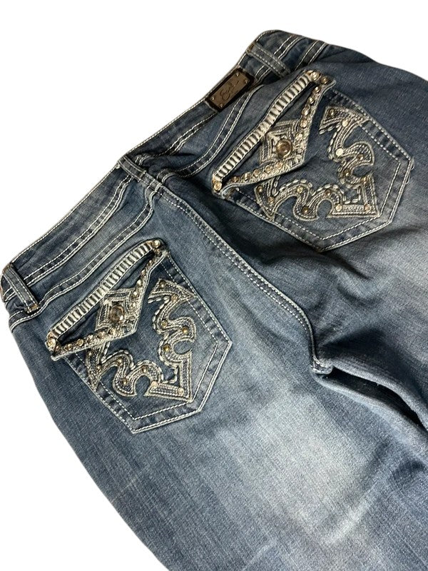 Earl Jean Y2K flared Jeans blau Größe M