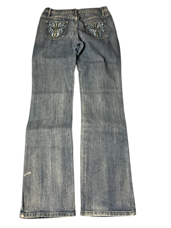 Y2K flared Jeans blau Größe XS
