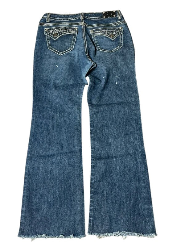 Y2K flared Jeans blau Größe S