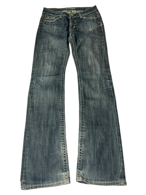 Y2K flared Jeans blau Größe S