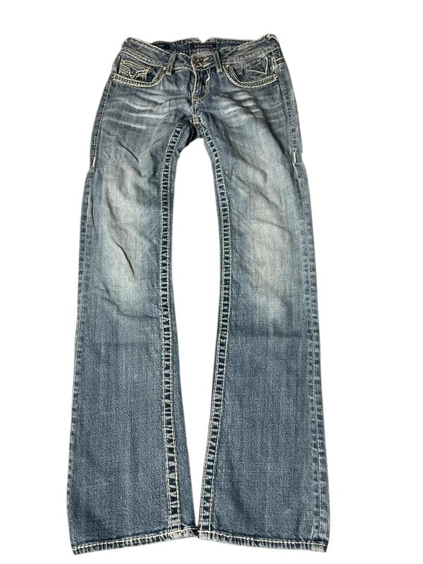 Vigoss Y2K flared Jeans blau Größe XS