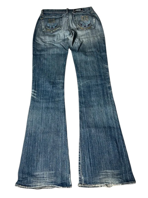 Rock & Republic Y2K flared Jeans blau Größe XS