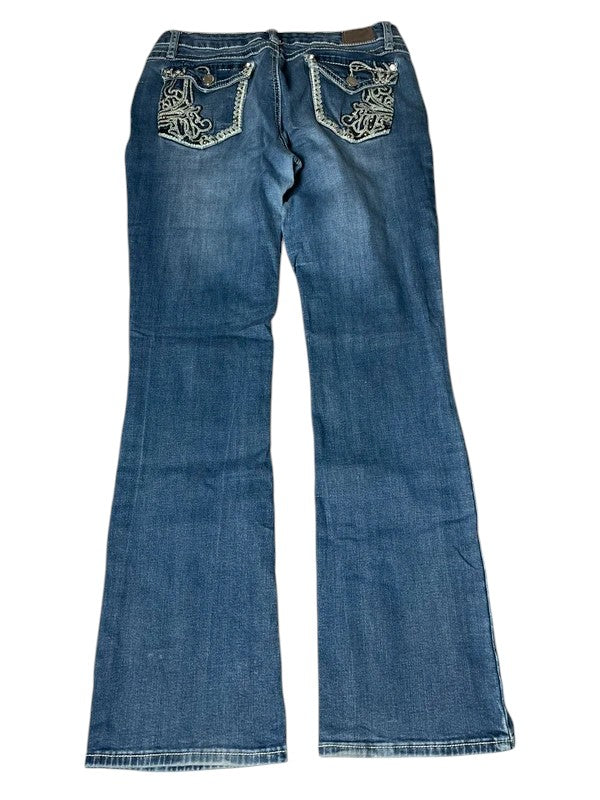 Y2K flared Jeans blau Größe S