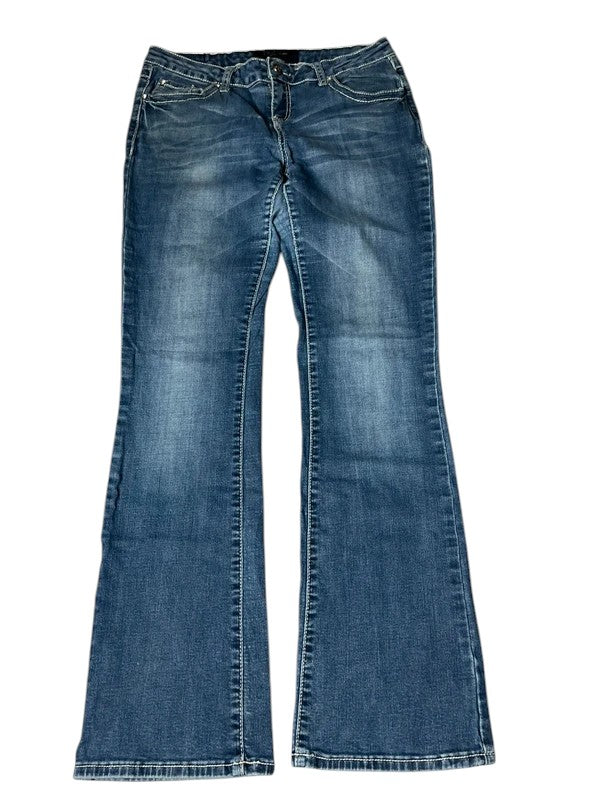 Y2K flared Jeans blau Größe S