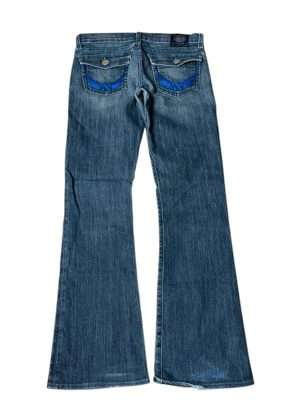 Rock & Republic flared Jeans blau Größe XS