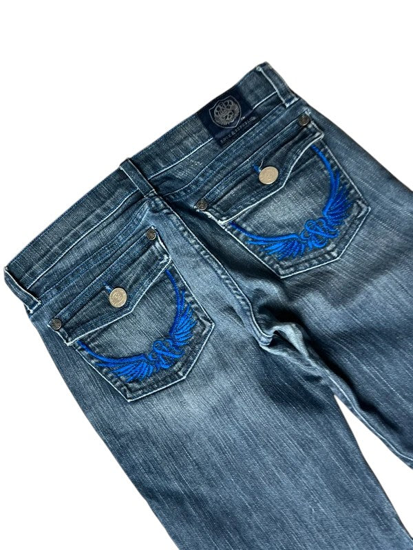 Rock & Republic flared Jeans blau Größe XS