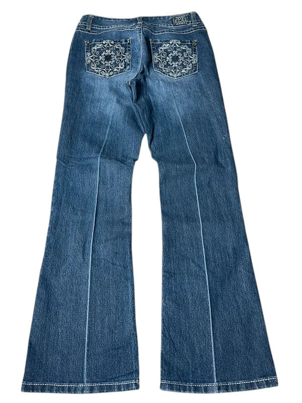 Y2K flared Jeans blau Größe S