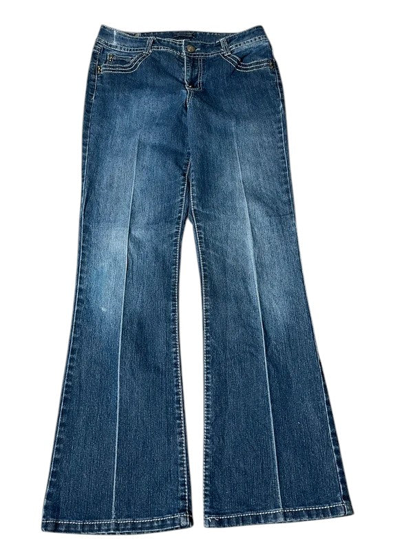 Y2K flared Jeans blau Größe S
