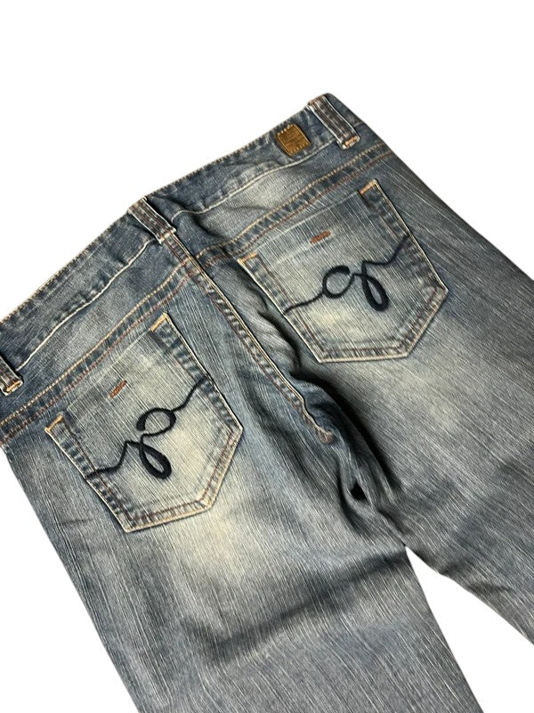 Guess Y2K flared Jeans blau Größe 29