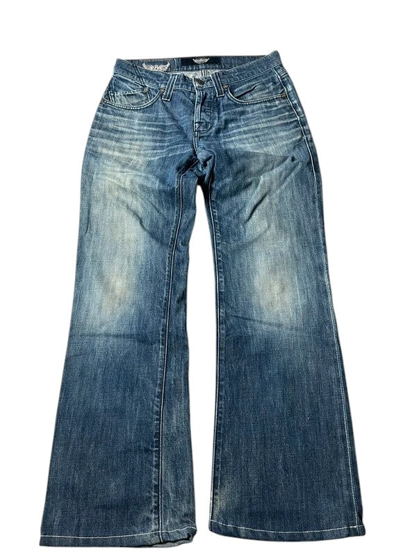Rock & Republic Y2K flared Jeans blau Größe M