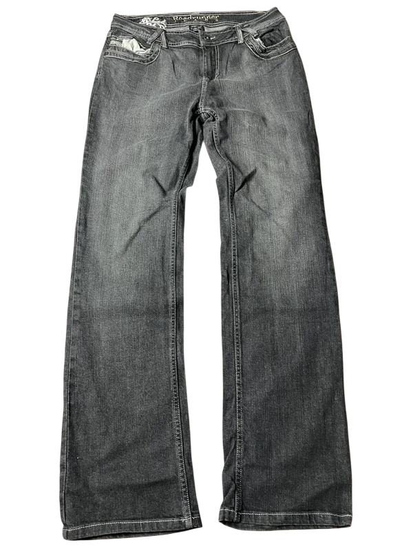 Roadrunner Y2K flared Jeans blau Größe M