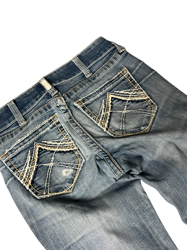 Ariat Y2K flared Jeans blau Größe XXS