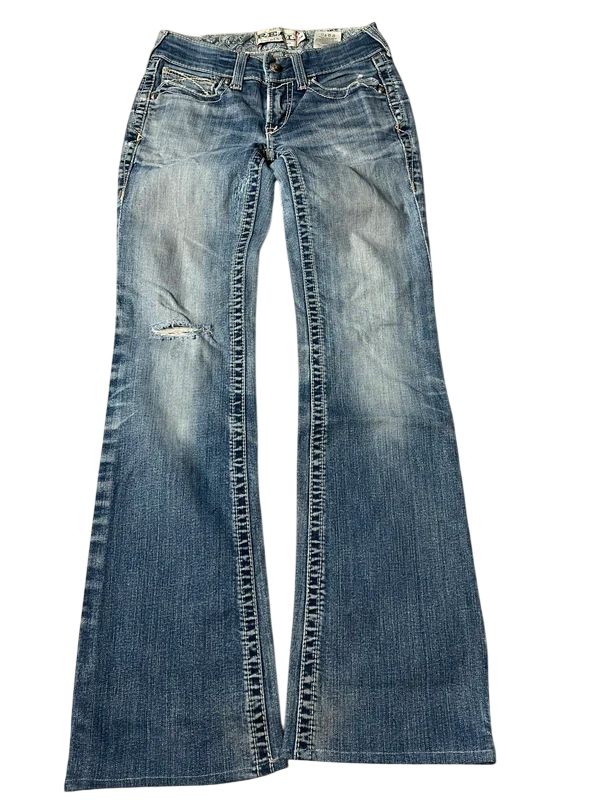 Ariat Y2K flared Jeans blau Größe XXS