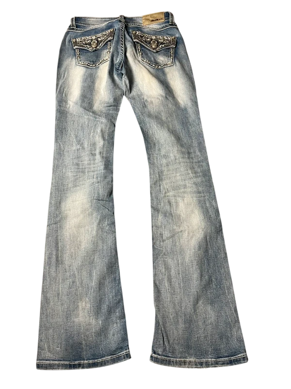 Grace Y2K flared Jeans blau Größe S