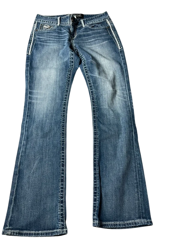 Y2K flared Jeans blau Größe M