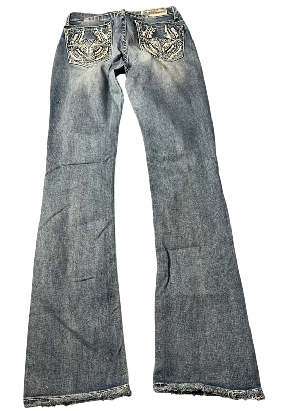 Grace Y2K flared Jeans blau Größe XS