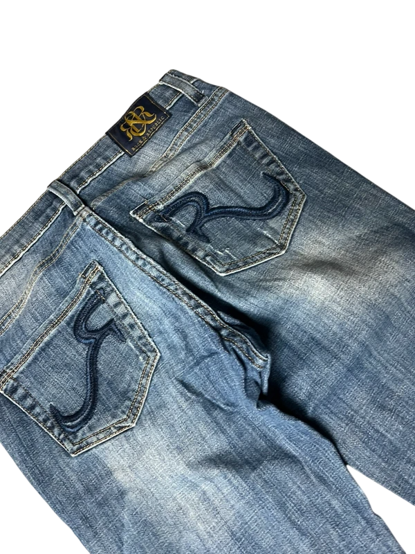 Rock & Republic Y2K flared Jeans blau Größe XS